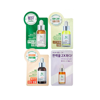 Coreana AmpleN Peptide/ VC/ Acne/ Peptide 2X/ Hyaluron/ Suncare/ Ceramide Ampoule เทสเตอร์ 1.5mL เซรั่มเปปไทด์