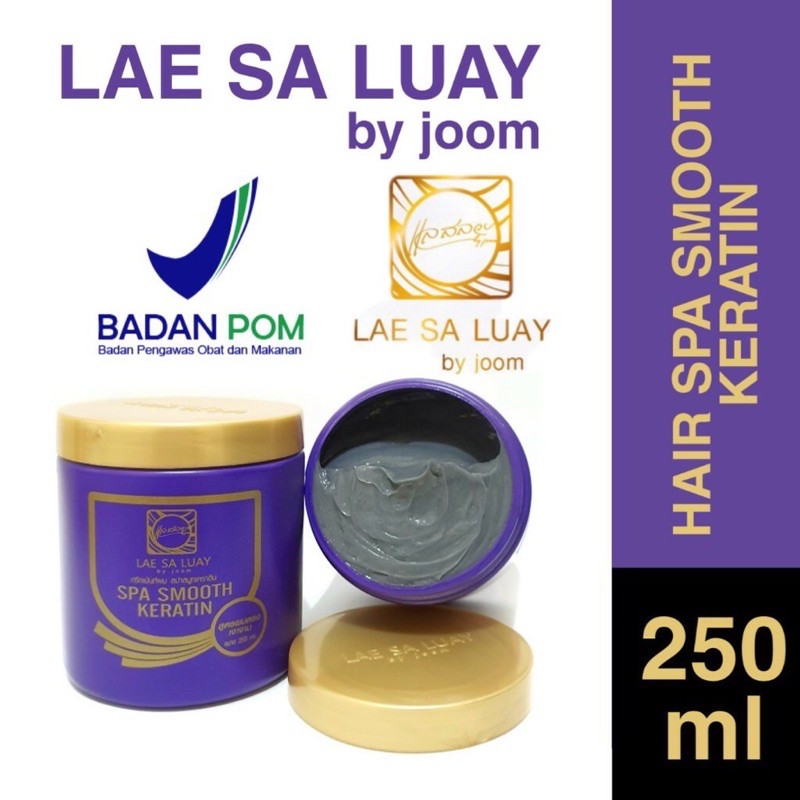Lae Sa Luay Spa Smooth Keratin Original Bpom เคราตินตินสําหรับสปา