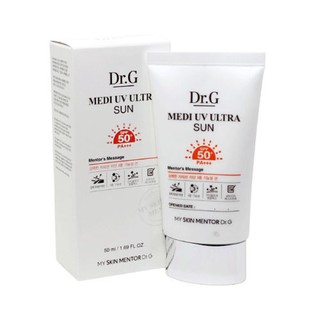 【 Dr.g 】 Medi ครีมกันแดด UV Ultra (50 มล.) SPF50+/PA+++ DR G DRG [ผลิตในเกาหลี]