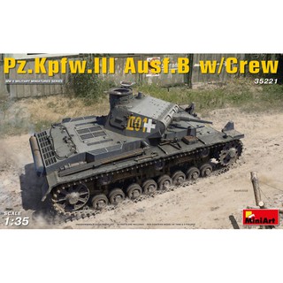 MiniArt 1/35 MI35221 Pz.Kpfw.III Ausf.B w/CREW