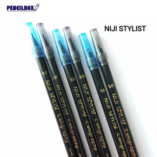 (2 ด้าม) ปากกาหัวตัด NIJI STYLIST ขนาด 2.0 / 3.5 / 5.0 mm