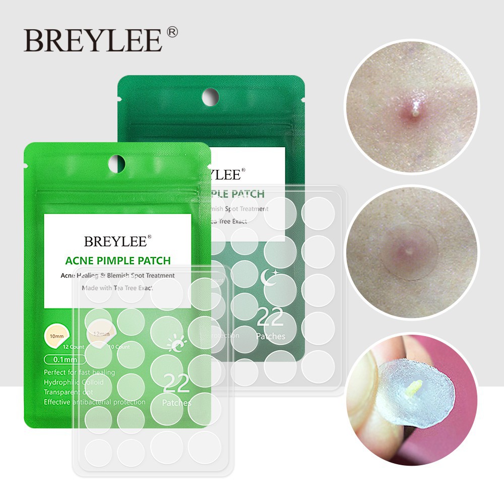 Belley Tea Tree Acne Patch LANBENA ที ่ มองไม ่ เห ็ น Breathable Acne Patch Facial Acne Treatment