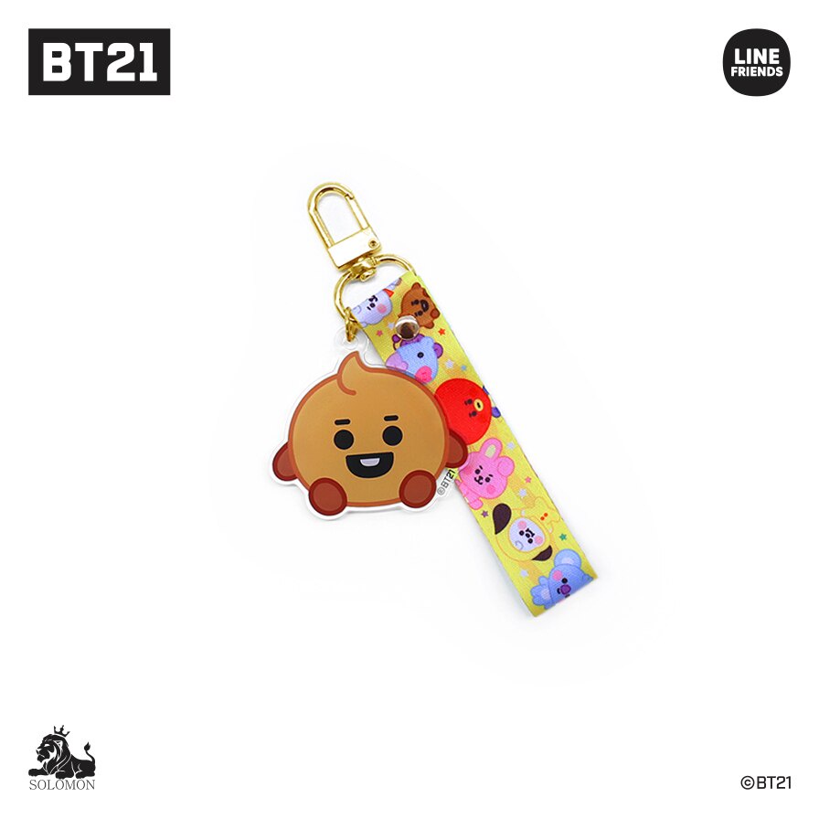 BT21 OFFICIAL] BT21 Acrylic Wire KeyChain KeyRing | Shopee Thailand