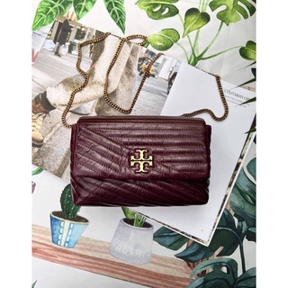 พร้อมส่ง 🔥Sale 9699🔥ถูกเฟร่ออ งาน Shop Tory Burch KIRA CHEVRON GLAZED MINI BAG