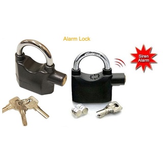 Telecorsa Alarm Lock กุญแจ ใช้ได้กับ ประตูบ้าน รถมอเตอร์ไซต์ ที่ล็อคล้อจักรยาน มีเสียงเตือน รุ่น 110 DBA (สีดำ)