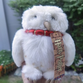 ตุ๊กตา นกฮูก เฮดวิก ขนาด8นิ้ว ป้าย GUND Harry Potter Hedwig Owl ป้ายห้อย ลิขสิทธิ์แท้ ขนสวย ตาสวย ปากกับเท้าเป็นหนัง