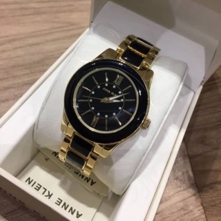 นาฬิกา Anne Klein Gold Dial Ladies Watch ของแท้