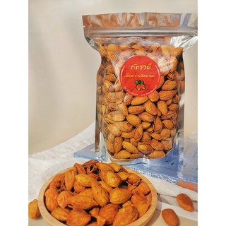 อัลมอนด์ อบเนย (แบบมีเปลือก) ⚡สุดคุ้ม แพ็คเกจถุงซิปล็อค 500g⚡ Almonds with Butter อัลมอนด์อบ