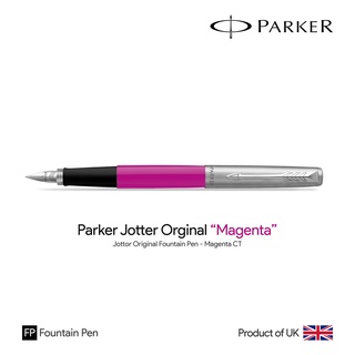 Parker Jotter Original "Magenta" Fountain Pen - ปากกาหมึกซึมปาร์คเกอร์