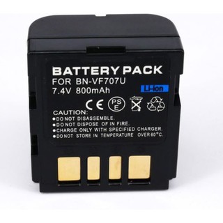 แบตเตอรี่กล้อง JVC Battery Camera รหัสแบต BN-VF707 / VF707U / V707U Replacement battery for JVC Everio GZ-MG27 GZ-MG37..