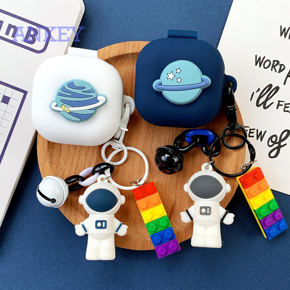 Samsung Galaxy Buds Live / Buds Pro / Buds 2 / Buds2 Case เคสซิลิโคนกันกระแทกพร้อมแหวนนิ้วสําหรับ Sa