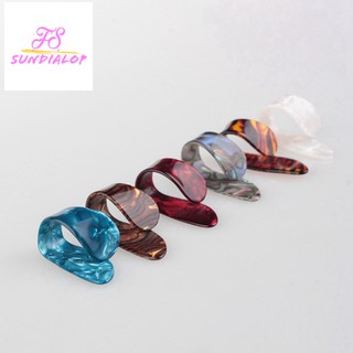 4 Pieces Thumb Finger Guitar Pick Celluloid Mediator Thumbpick for Acoustic Electric Guitarra T