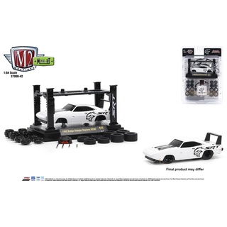 M2 Machines 1/64 SRT Ground Pounders 1969 Dodge Charger Daytona HEMI R42 21-21