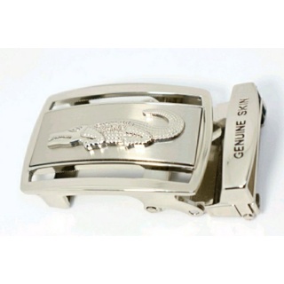 crocodile buckle for 1.5 " หัวเข็มขัดออโต้ crocodile stamp super grade