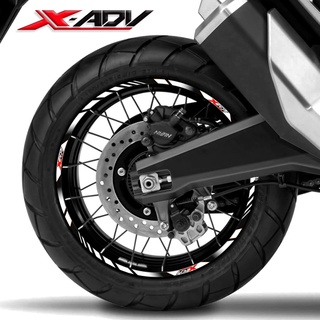 สติกเกอร์สะท้อนแสง กันน้ํา สําหรับติดตกแต่งล้อรถยนต์ Honda XADV750 X-ADV750 2021