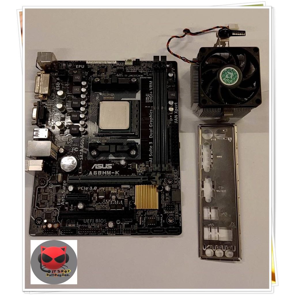 AMD FM2+ AMD Athlon X4 845 + Mainboard ASUS A68HM-K