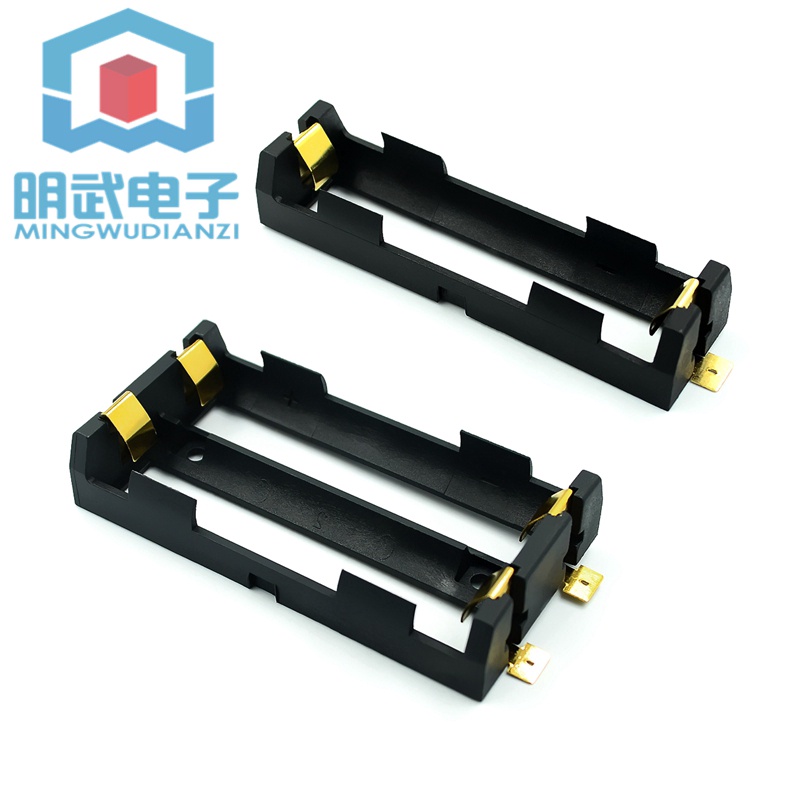 1700 > 18650 กล่องแบตเตอรี่ Single Double SMT Patch 12 SMT 18650 Patch ที่ยึดแบตเตอรี่ SMD โกดังแบตเตอรี่