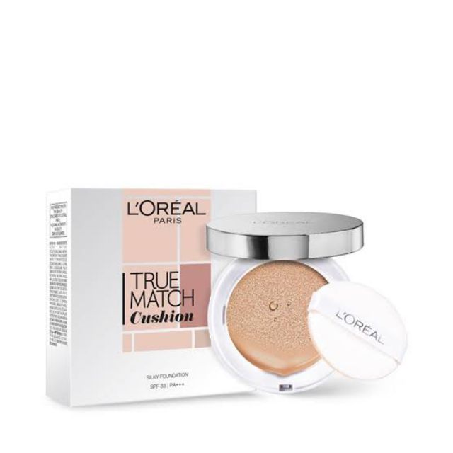 L’OREAL TRUE MATCH SILKY FOUNDATION CUSHION SPF33 PA+++