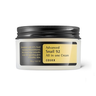 COSRX Advanced Snail 92 All In One Cream 100ml / 코스알엑스 어드벤스드 올인원 크림 19,000