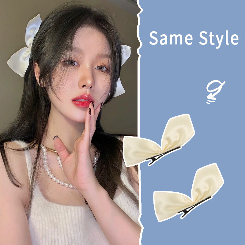 กิ๊บติดผมผ้ากํามะหยี่สไตล์เกาหลีสําหรับผู้หญิง