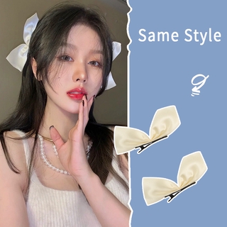 กิ๊บติดผมผ้ากํามะหยี่สไตล์เกาหลีสําหรับผู้หญิง