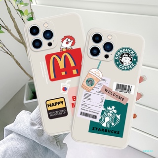 เคสซิลิโคนนิ่ม ลายฉลาก Starbucks สําหรับ OPPO A54 A53 Realme C2 A1K OPPO A71 A79 A92 A95 A55 OPPO A83 A57 A74 A39 A52 F5 Youth OPPO A33 A93 A72 A56 A53S F19 F19S *H105