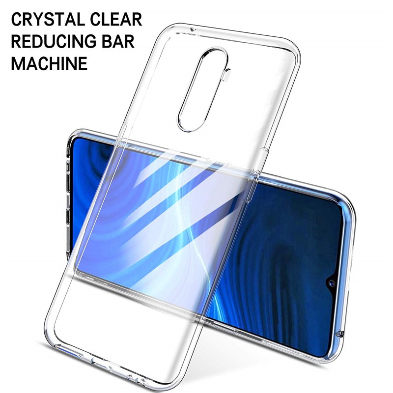 เคสสำหรับ โปร่งใส Realme X2 Pro เคส เคสซิลิโคน Soft Back รูปที่ 4