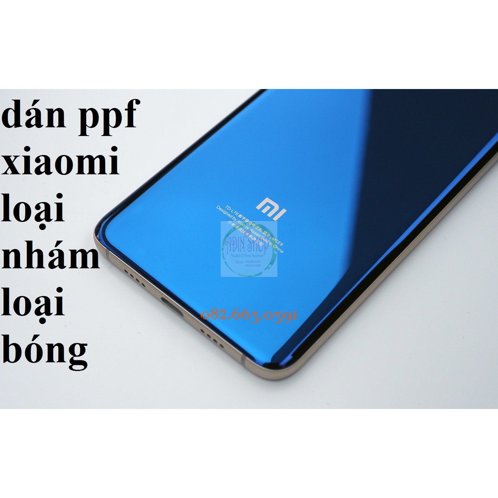 วาง PPF Xiaomi Redmi Note 3 / Note 3 pro Glossy, Rough For The Back