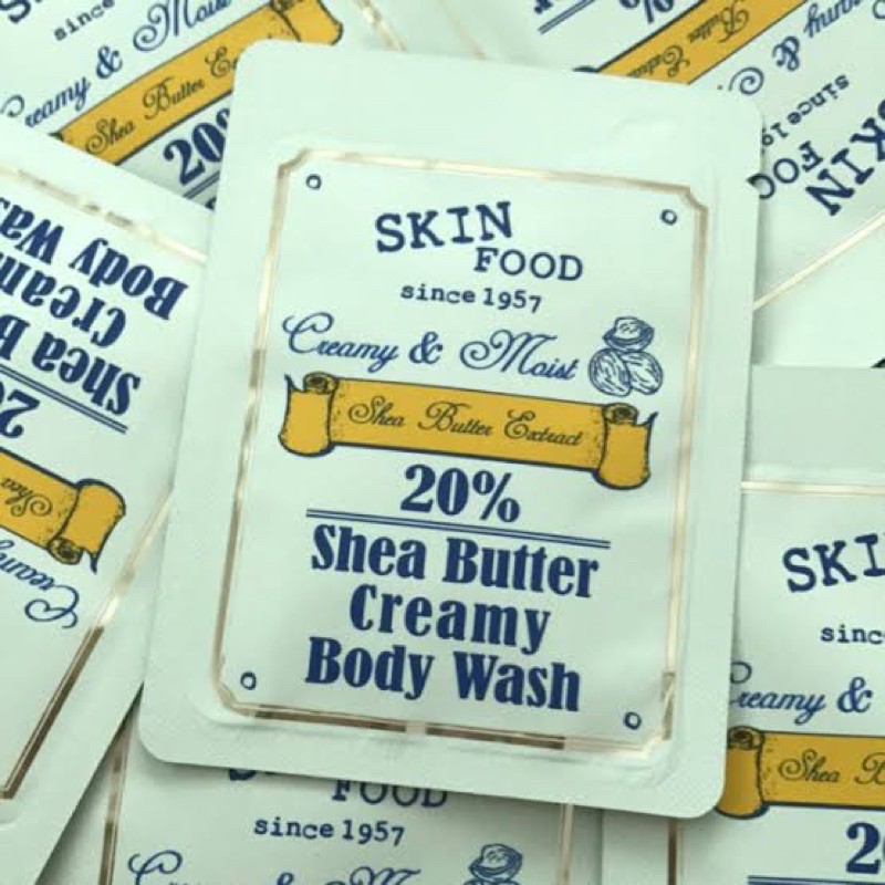 Tester Skinfood Shea Butter Creamy Body Wash
