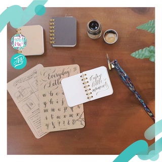 *6แถม1 Mini Notebook สมุดจิ๋ว Everyday Letter by Mimin สมุดวาดเขียน สมุดจดศัพท์ flip book