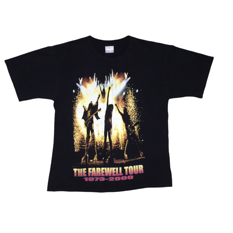 เสื้อวง kiss fare-well tour 2000