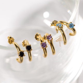 Lapaire | Petite gem earring ต่างหู