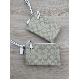 พร้อมส่ง!! Coach Wallet คล้องเเขน 2 ซิป