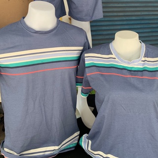 เสื้อยืดลายริ้วชุดประหยัดเซท3ตัว