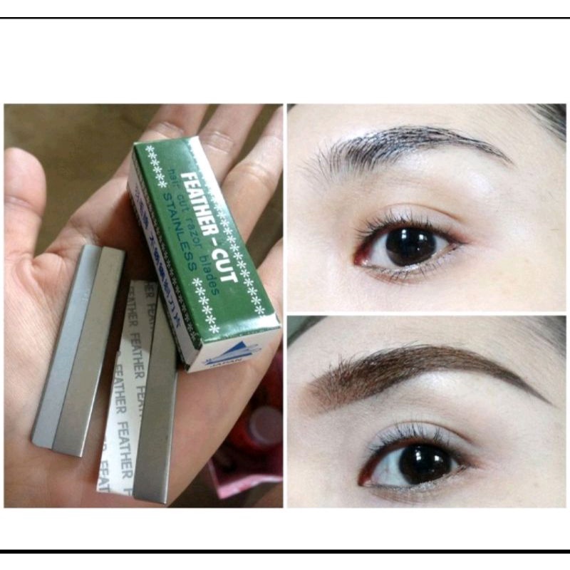 ใบมีดกันคิ้วFeather-cut