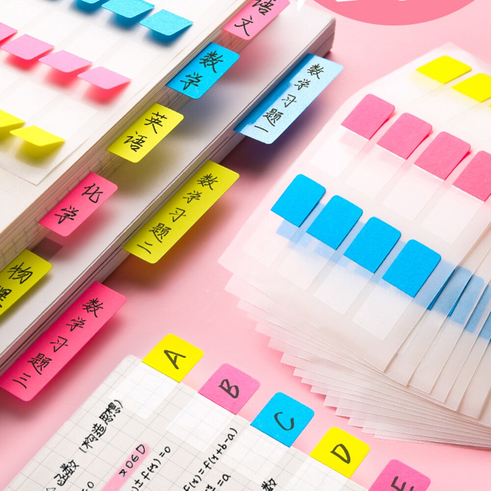 สติกเกอร์ฉลาก สําหรับติดคั่นหนังสือ
