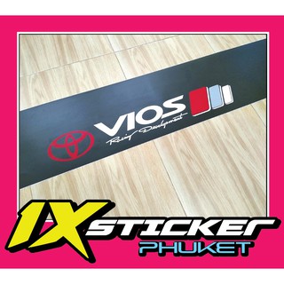 สติ๊กเกอร์คาดกระจกบังแดด Toyota Vios