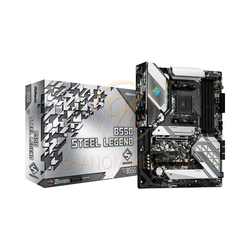 MAINBOARD (AM4) ASROCK B550 STEEL LEGEND
