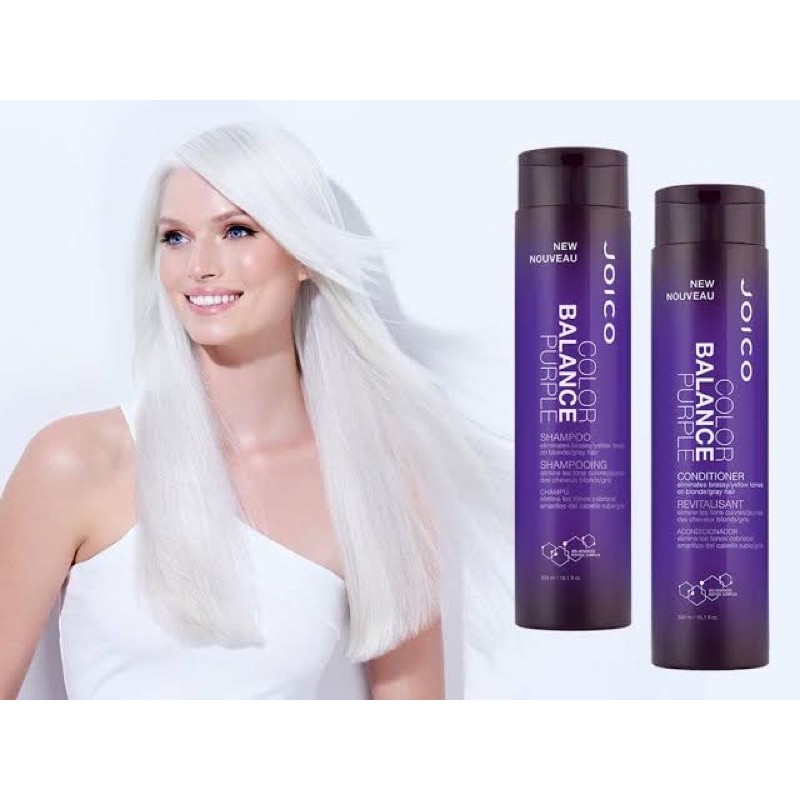 JOICO Color Balance Purple Silver Shampoo / Conditioner 300ml