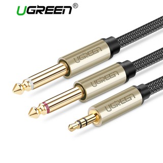 Ugreen (AV126) Jack 3.5mm TSR to Dual 6.35mm TS Adapter Audio Cable(10613,10615,10618,10619)