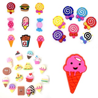 พร้อมส่ง กระดุมติดรองเท้า Croc Jibz Pins สําหรับขนมหวาน DIY