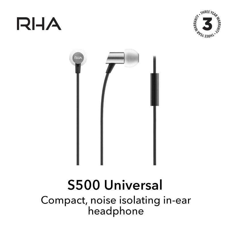 RHA หูฟังอินเอียร์ รุ่น S500 Universal