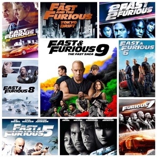 เร็ว..แรงทะลุนรก ครบ 9 ภาค Fast &amp; Furious 9-Movie Collection #หนังฝรั่ง #แพ็คสุดค้ม - แอคชั่น