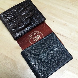 stingray wallet+crocodile wallet pack 2 pcsกระเป๋าสตางค์