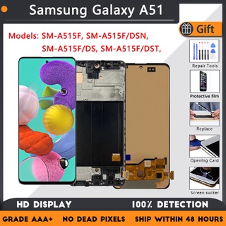 อะไหล่หน้าจอสัมผัส Lcd แบบเปลี่ยน สําหรับ Samsung Galaxy A51 A515F Samsung SM-A515F DST A515 A515F N