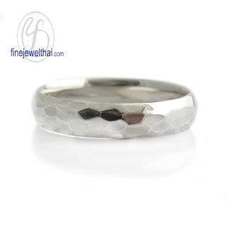 Finejewelthai แหวนเงิน-เงินแท้ 925-แหวนหมั้น-แหวนแต่งงาน-Silver-Wedding-Ring - R109200h