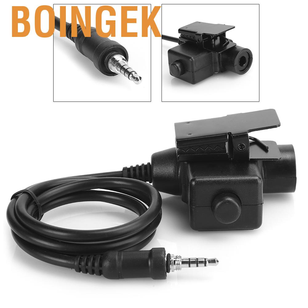 Boingek ปลั๊กสายเคเบิลปตท. สำหรับ Yaesu Vertex VX-6R VX-7R VX6R VX7R ฟุต-270 ฟุต-270R VX-350 U94