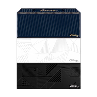 Homehapp  กระดาษเช็ดหน้า KLEENEX รุ่น บียู 140 แผ่น (แพ็ค 3 กล่อง) หลายสี