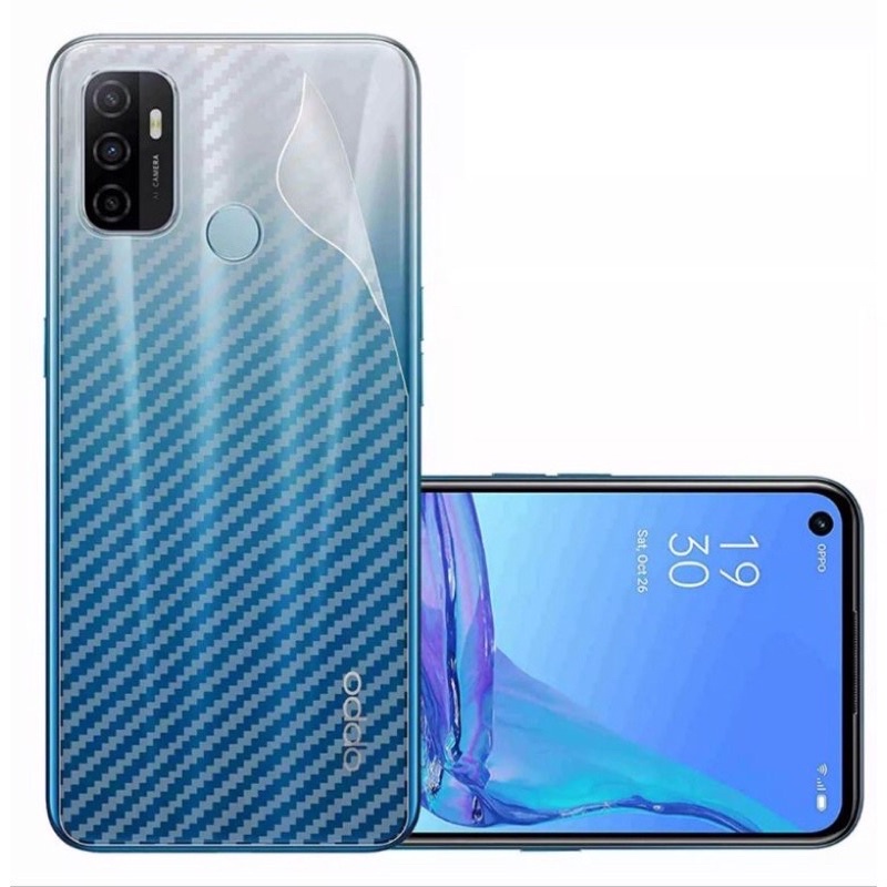 Carbon Garskin (ป้องกันรอยขีดข่วนด้านหลัง) VIVO Y11/Y12/Y15/Y17, Y19, Y90/Y91//Y93/Y95/Y97, Y83, V11