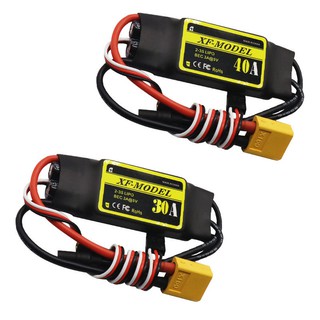 XF30A XF40 30A 40A Brushless ESC T / XT60 Plug For SU27 RC A…